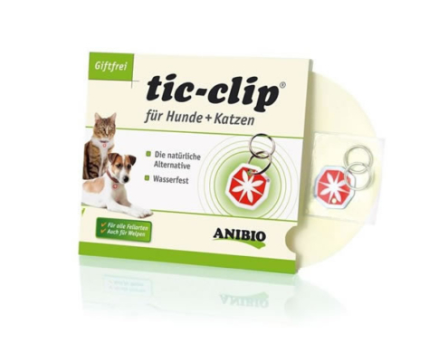 Tic-clip mod lopper og tæger til hund